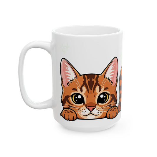 Bengal Peek-a-Boo Mug | Best Bengal Mama Gift