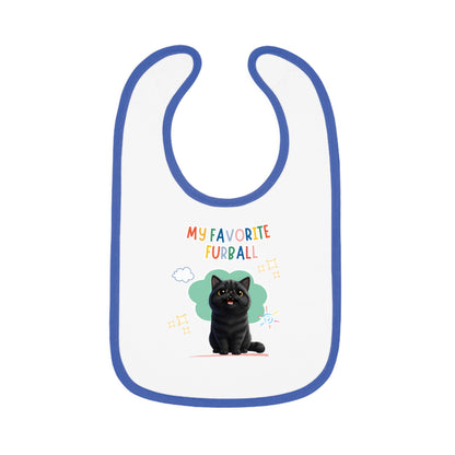 Exotic Shorthair Favorite Furball Baby Bib