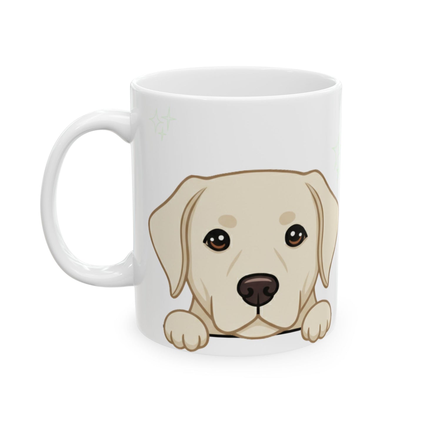 Lab Peek-a-Boo Mug | Best Labrador Retriever Mama Gift