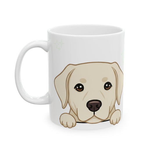 Lab Peek-a-Boo Mug | Best Labrador Retriever Mama Gift