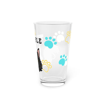 Norwegian Forest Tiny Trouble Pint Glass