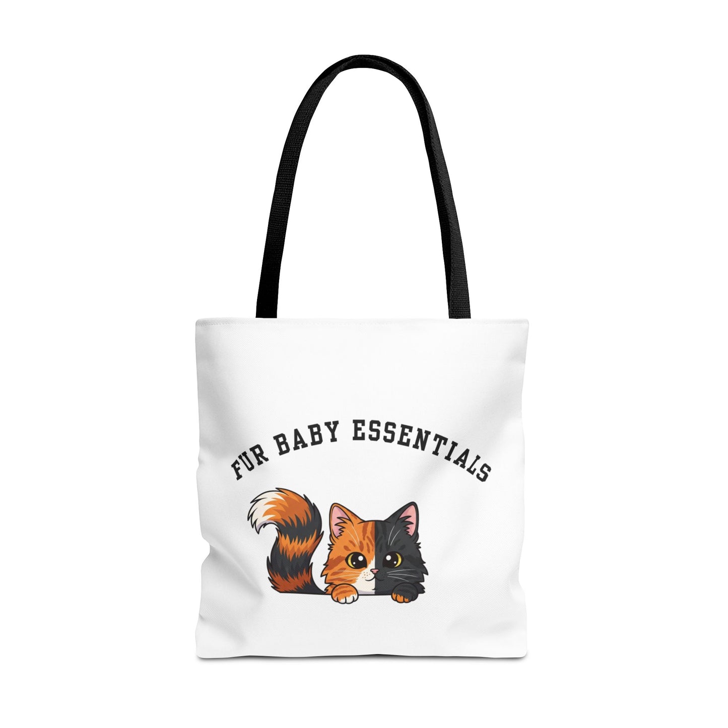 Long hair chimera cat FurBaby Tote Bag