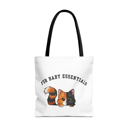 Long hair chimera cat FurBaby Tote Bag