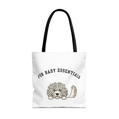 Komondor FurBaby Tote Bag