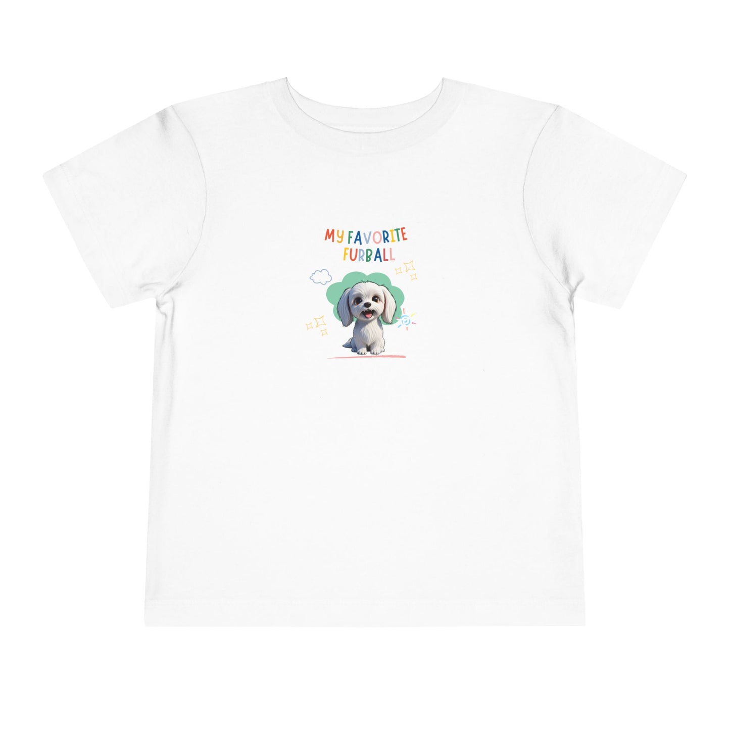 Maltese Favorite Furball Toddler Tee