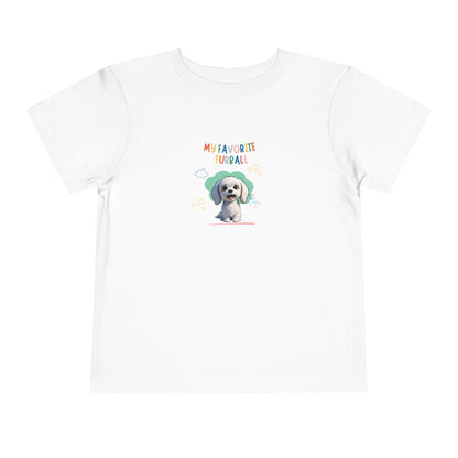 Maltese Favorite Furball Toddler Tee