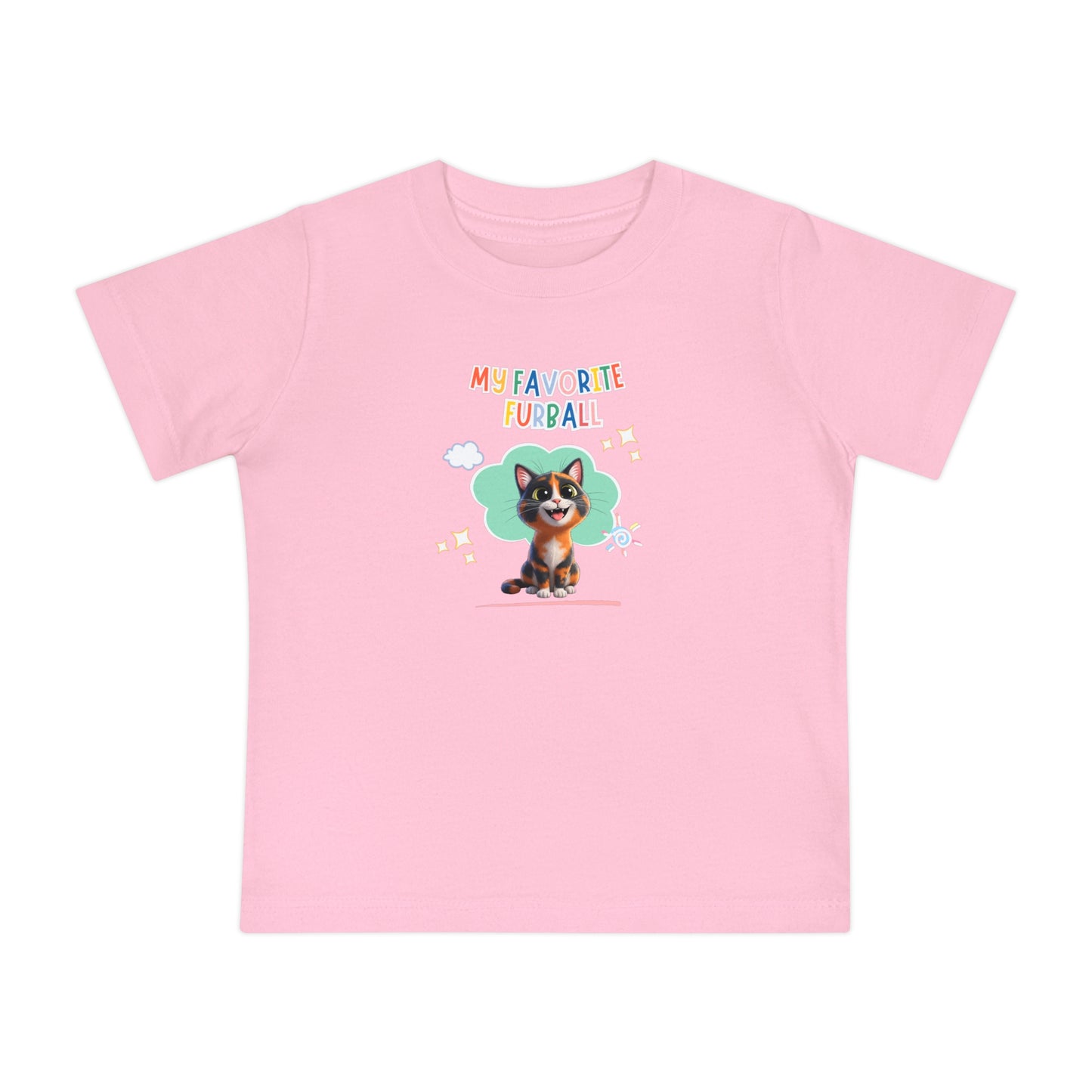 Short hair tortoiseshell cat Favorite Furball Baby Tee