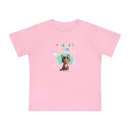 Short hair tortoiseshell cat Favorite Furball Baby Tee