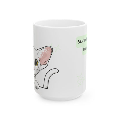 Oriental Shorthair Peek-a-Boo Mug | Best Oriental Shorthair Daddy Gift