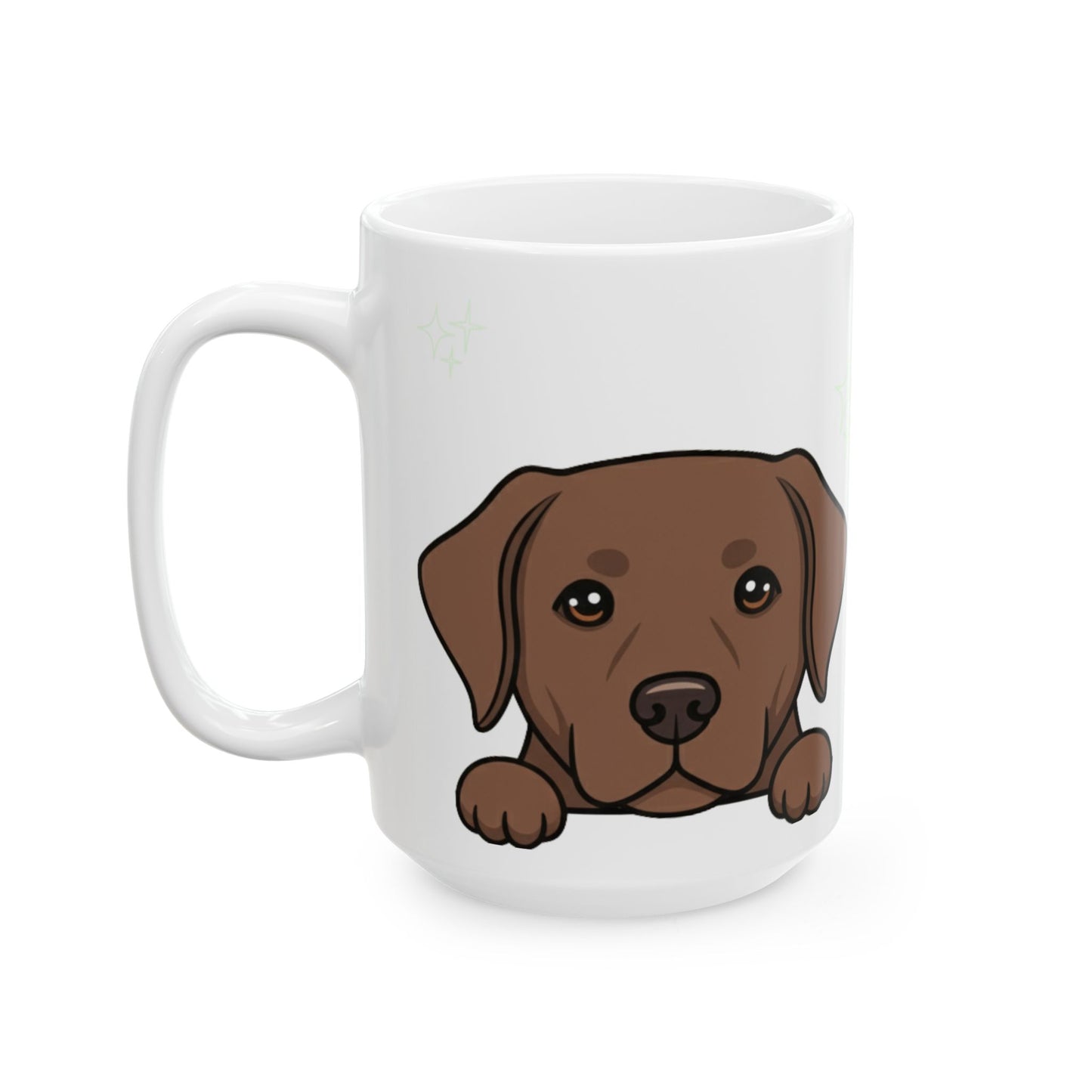 Lab Peek-a-Boo Mug | Best Labrador Retriever Daddy Gift
