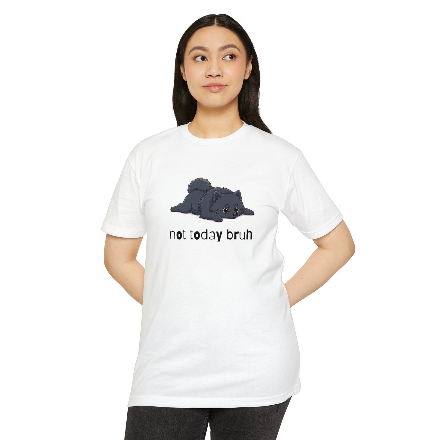Pomeranian "Not Today" Relaxed Tee | Gift for Pet Lovers