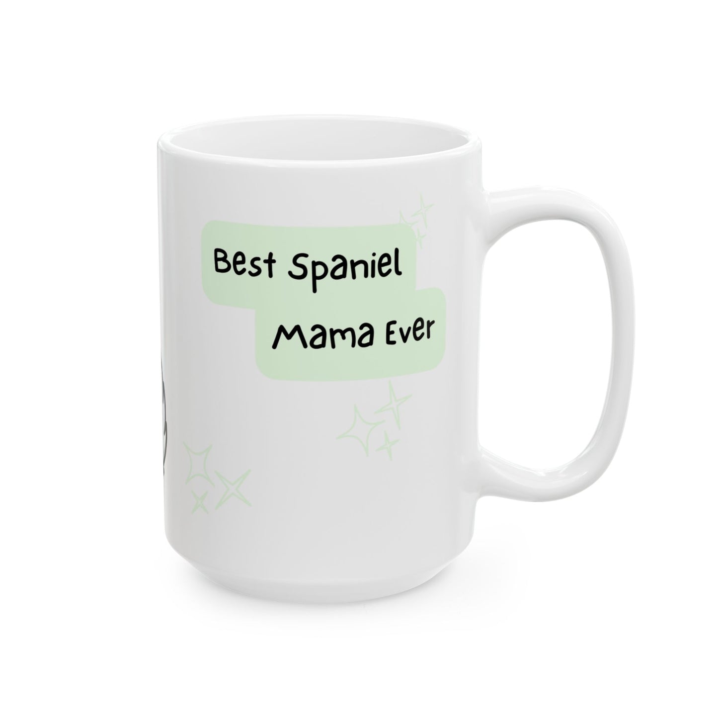 English Cocker Spaniel Peek-a-Boo Mug | Best Spaniel Mama Gift