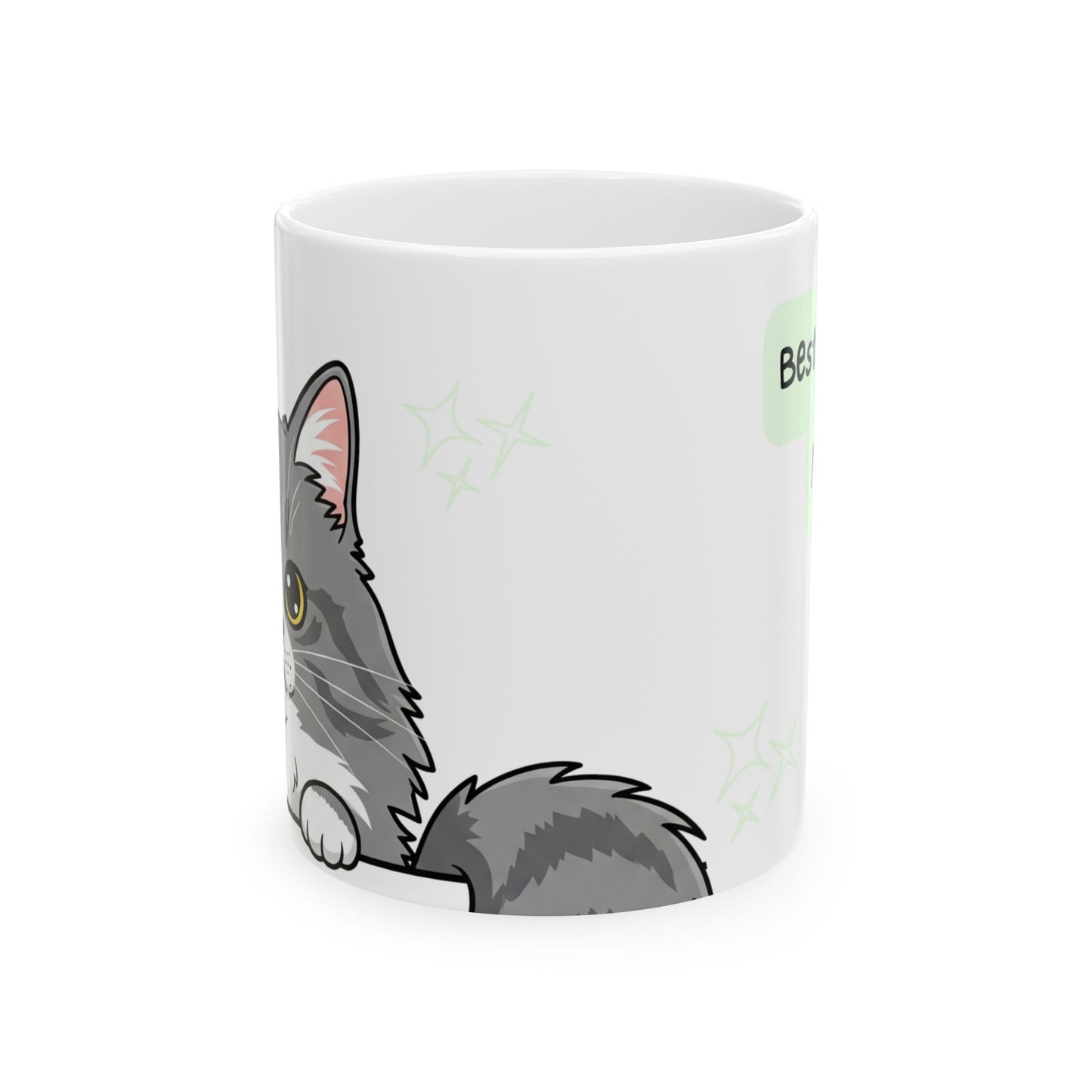 Cat Peek-a-Boo Mug | Best Cat Mama Gift