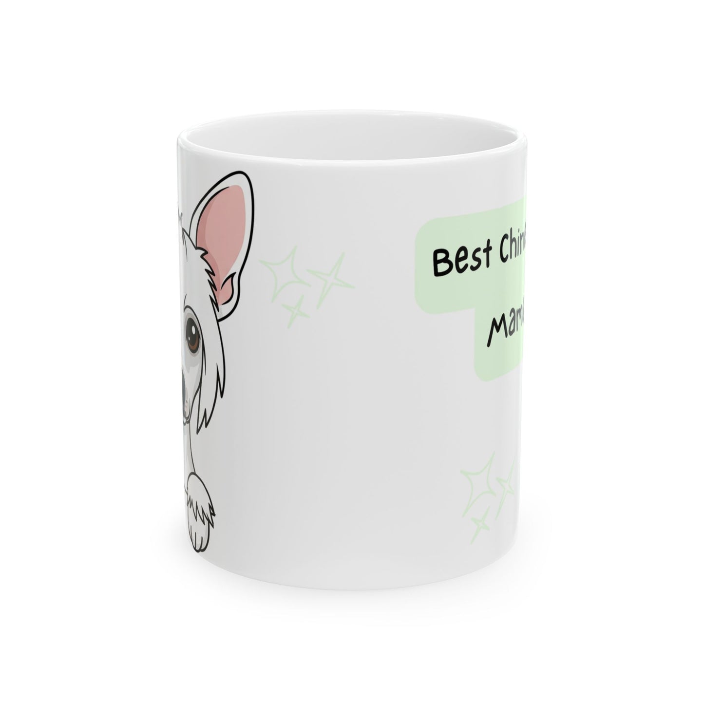 Chinese Crested Peek-a-Boo Mug | Best Chinese Crested Mama Gift