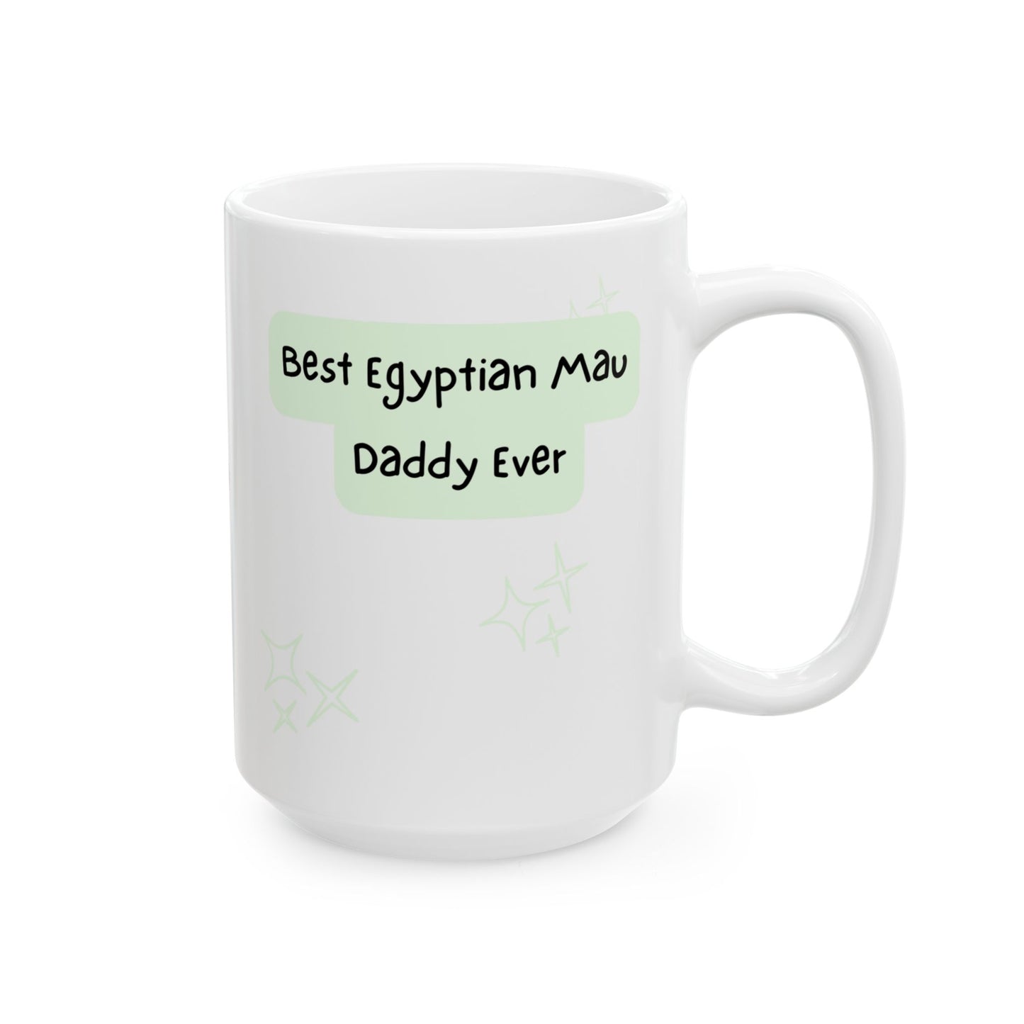 Egyptian Mau Peek-a-Boo Mug | Best Egyptian Mau Daddy