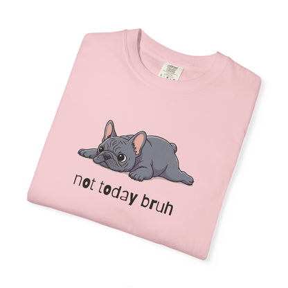 Frenchie Not Today Bruh T-Shirt