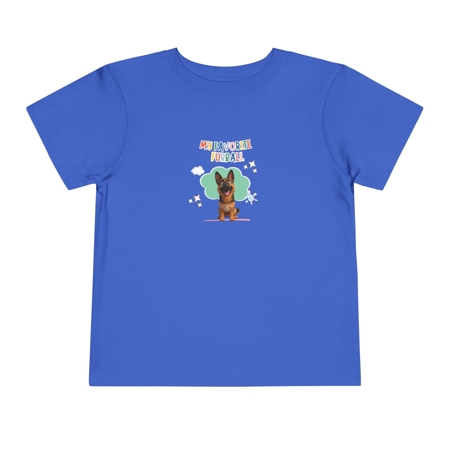 German Shepherd Favorite Furball Toddler Tee