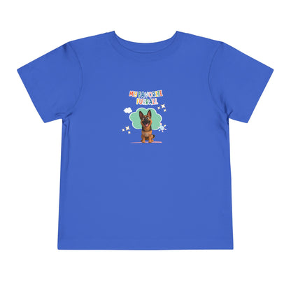 German Shepherd Favorite Furball Toddler Tee