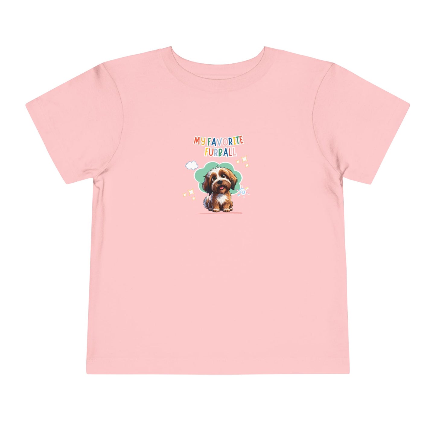 Tibetan Terrier Favorite Furball Toddler Tee