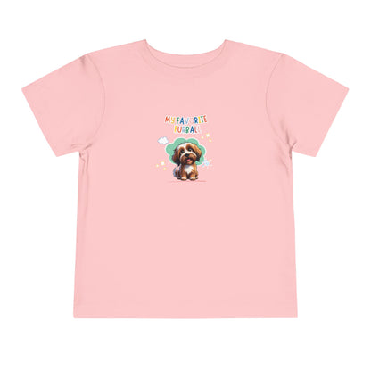 Tibetan Terrier Favorite Furball Toddler Tee
