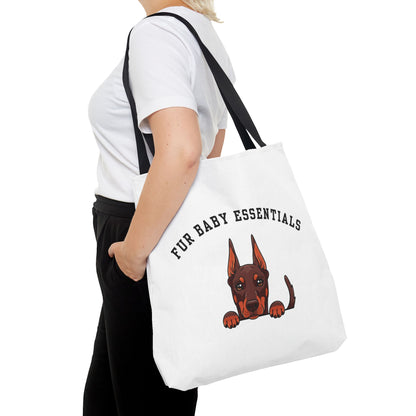 Doberman FurBaby Tote Bag