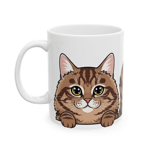 Siberian Peek-a-Boo Mug | Best Siberian Daddy Gift
