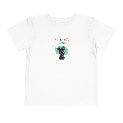 Schnauzer Favorite Furball Toddler Tee