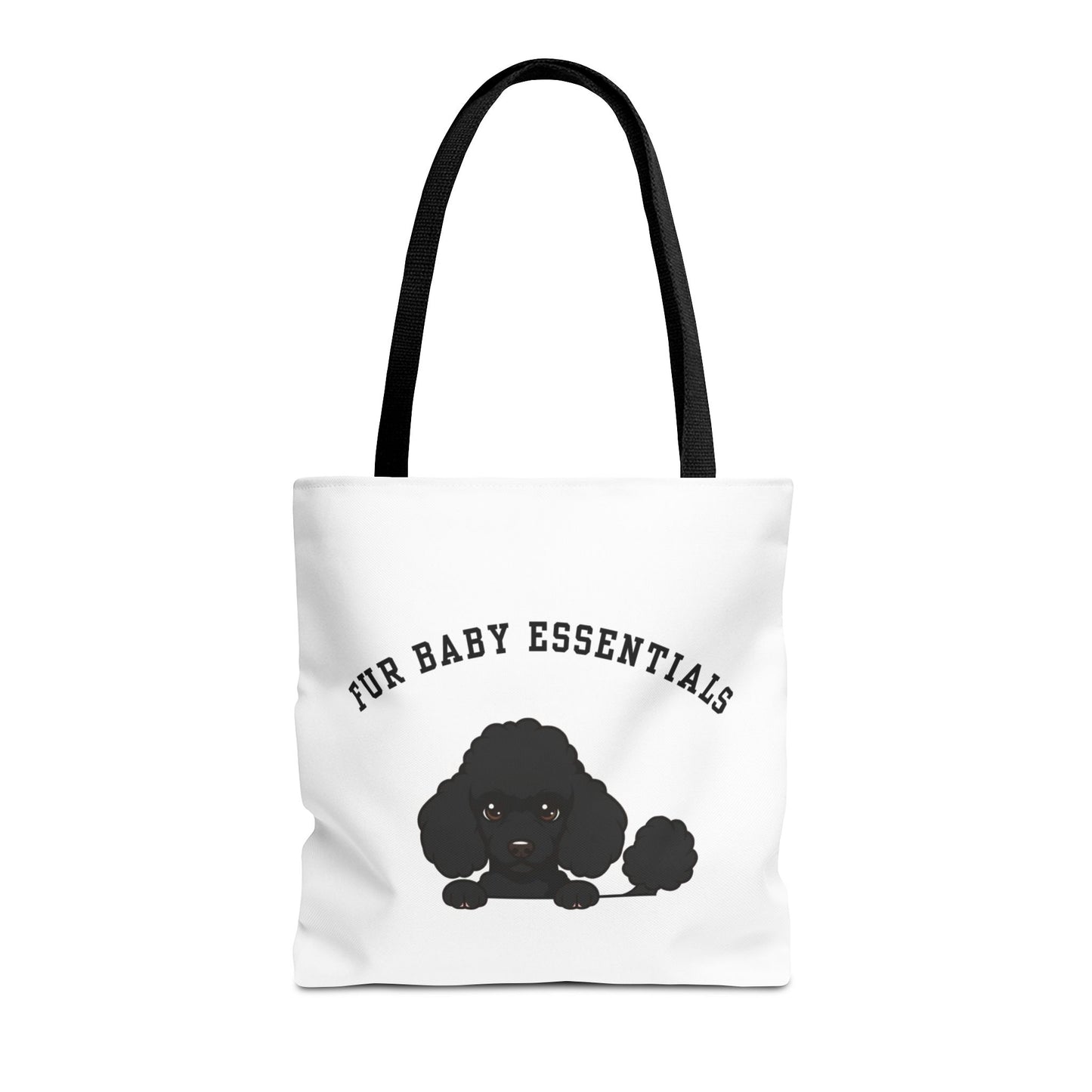 Poodle FurBaby Tote Bag