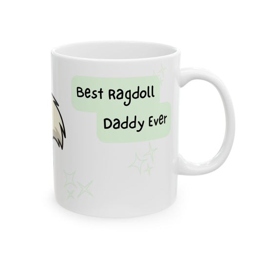 Ragdoll Peek-a-Boo Mug | Best Ragdoll Daddy Gift