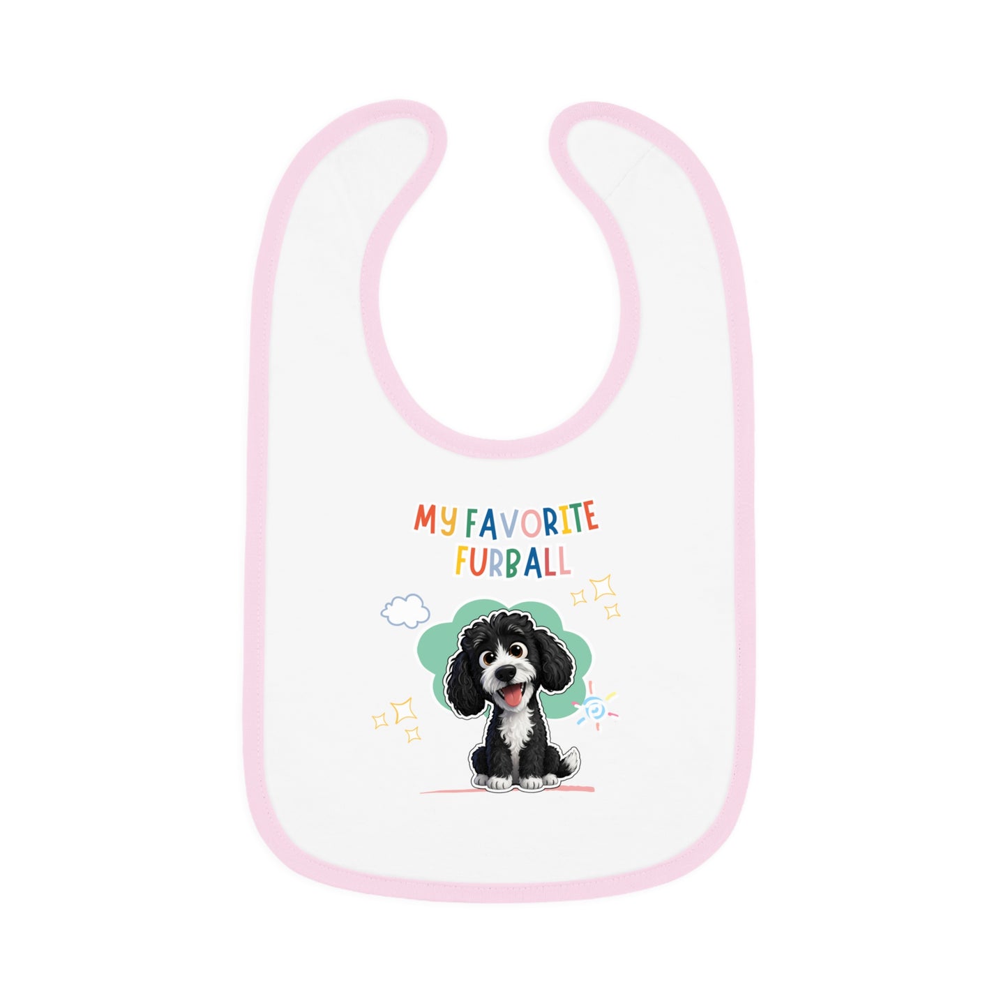 Portie Favorite Furball Baby Bib