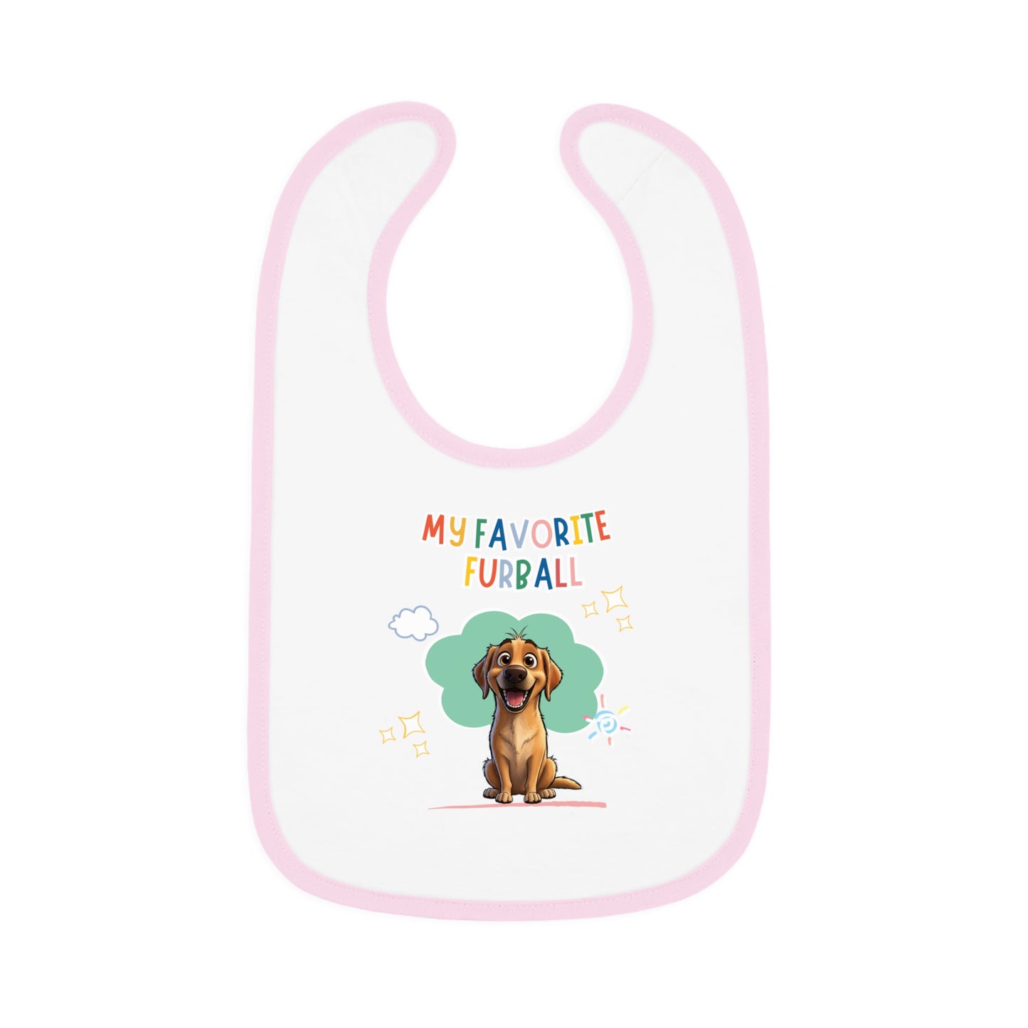 Labrador Favorite Furball Baby Bib