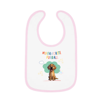 Labrador Favorite Furball Baby Bib