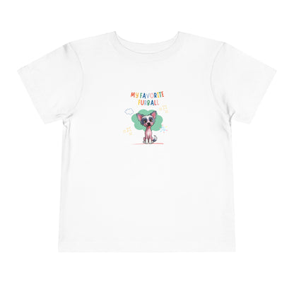 Chinese Crested Favorite Furball Toddler Tee