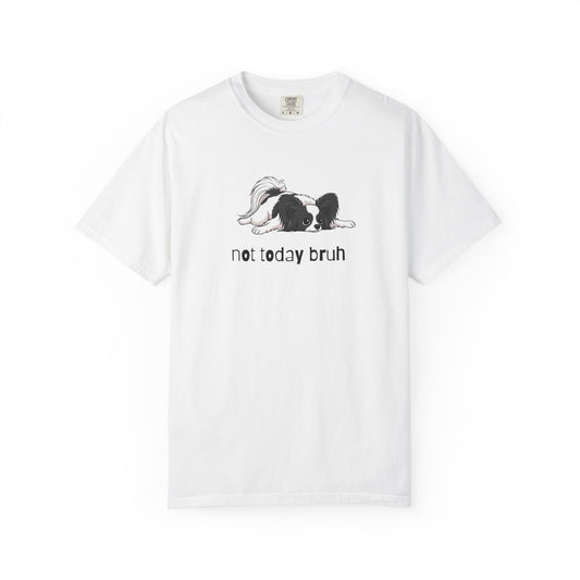 Papillon Not Today Bruh T-Shirt