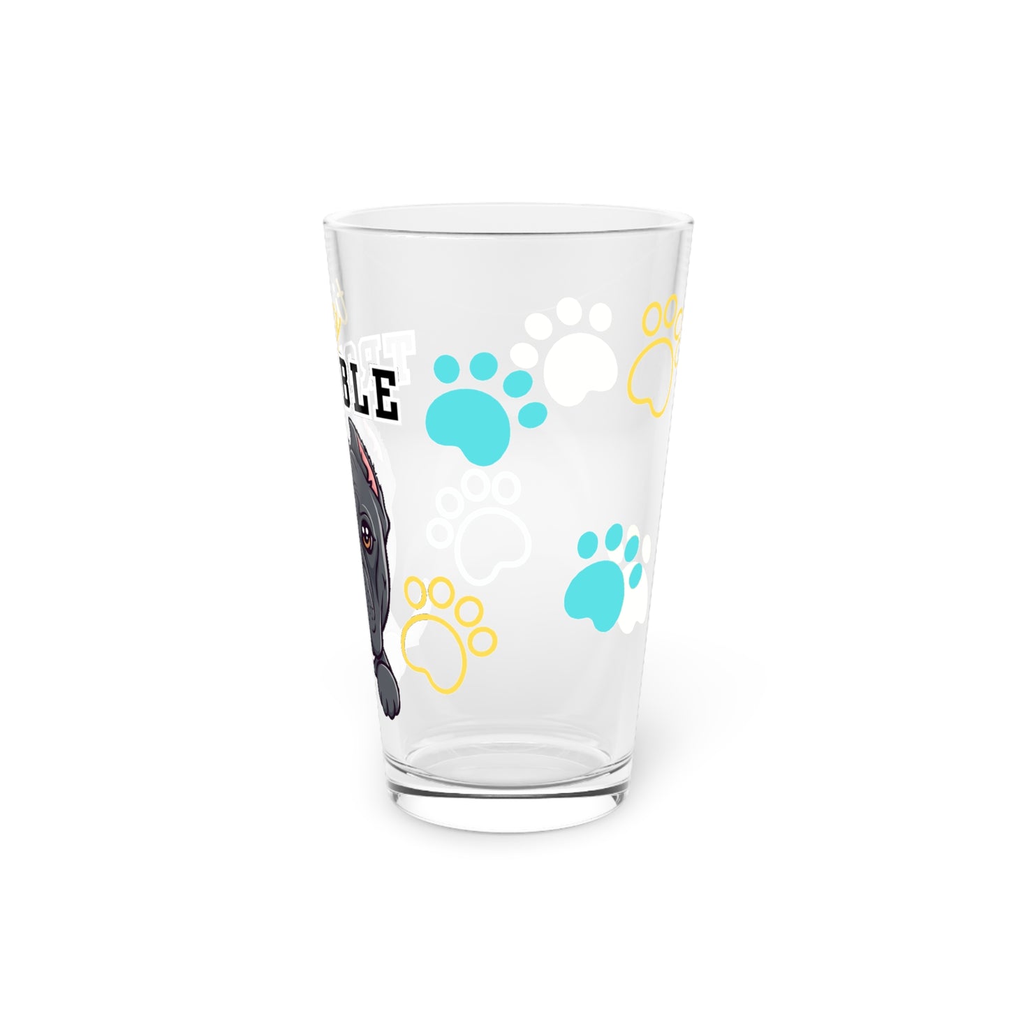 Cane Corso Tiny Trouble Pint Glass