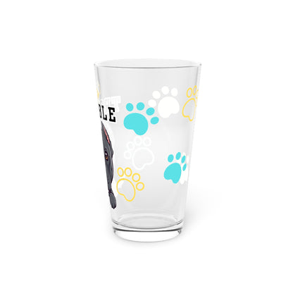Cane Corso Tiny Trouble Pint Glass