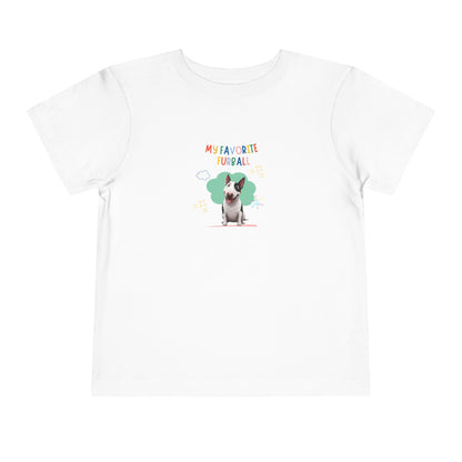 Bull Terrier Favorite Furball Toddler Tee