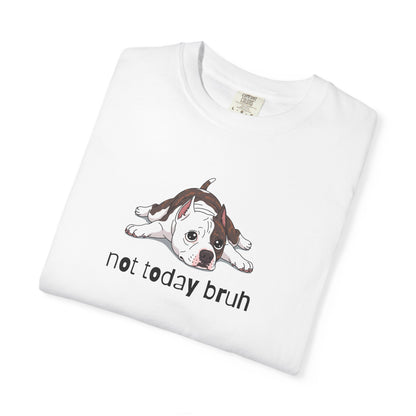 Staffy Not Today Bruh T-Shirt