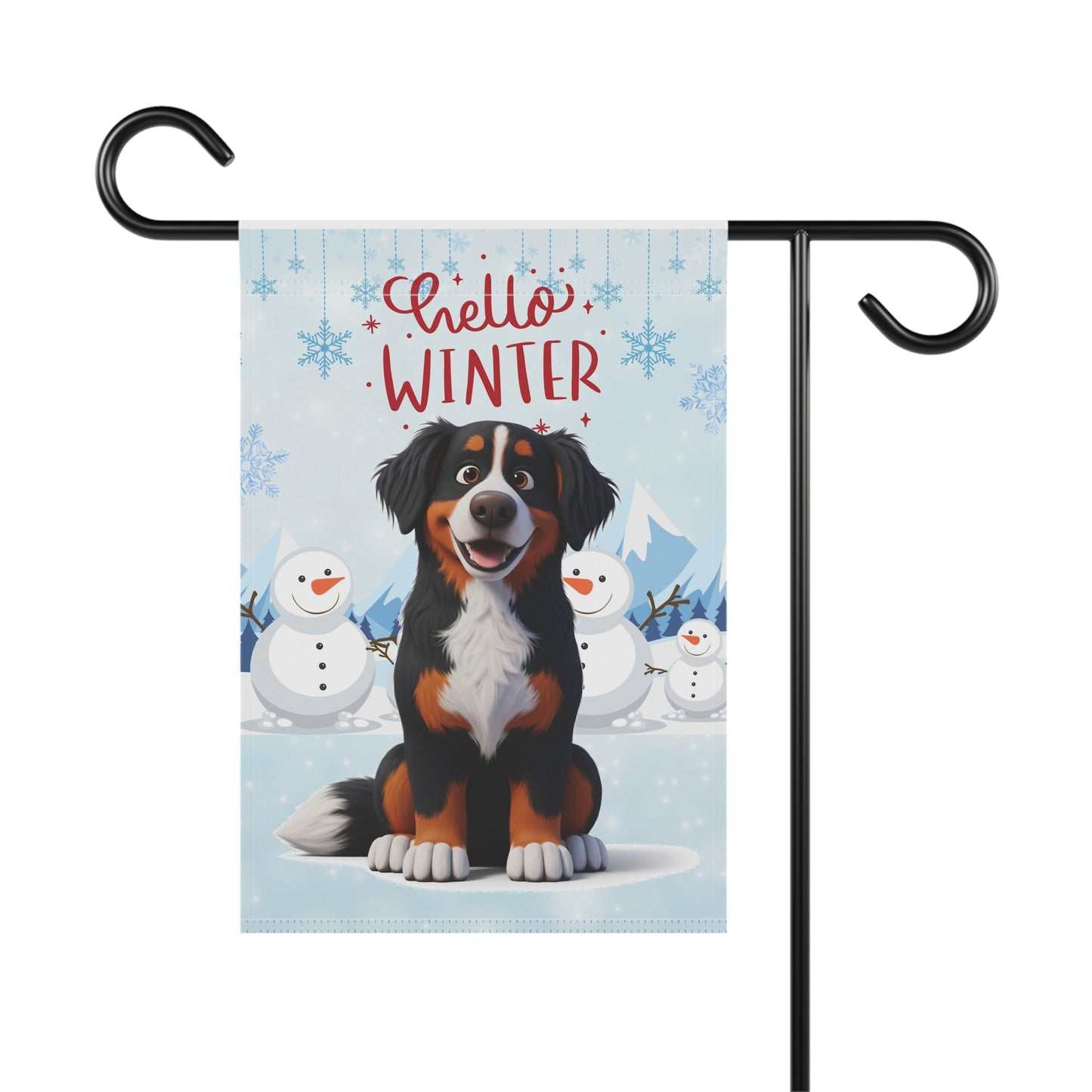 Berner Hello Winter Garden Banner