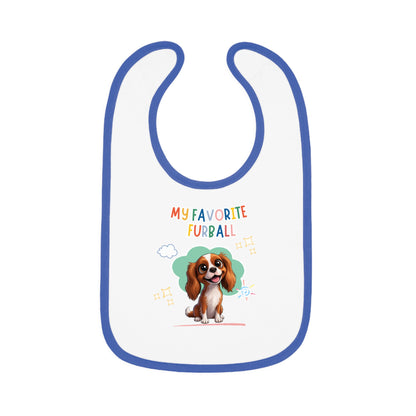 Cavalier Favorite Furball Baby Bib