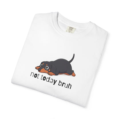 Dacshund Not Today Bruh T-Shirt