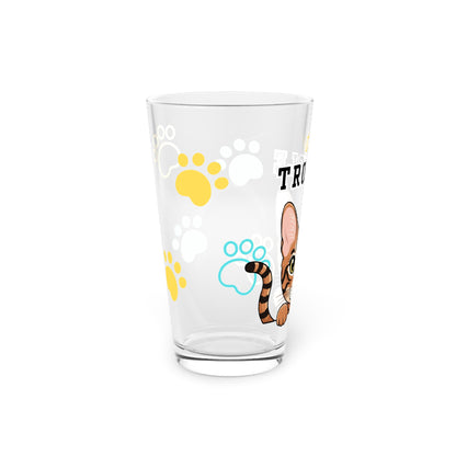 Egyptian Mau Tiny Trouble Pint Glass