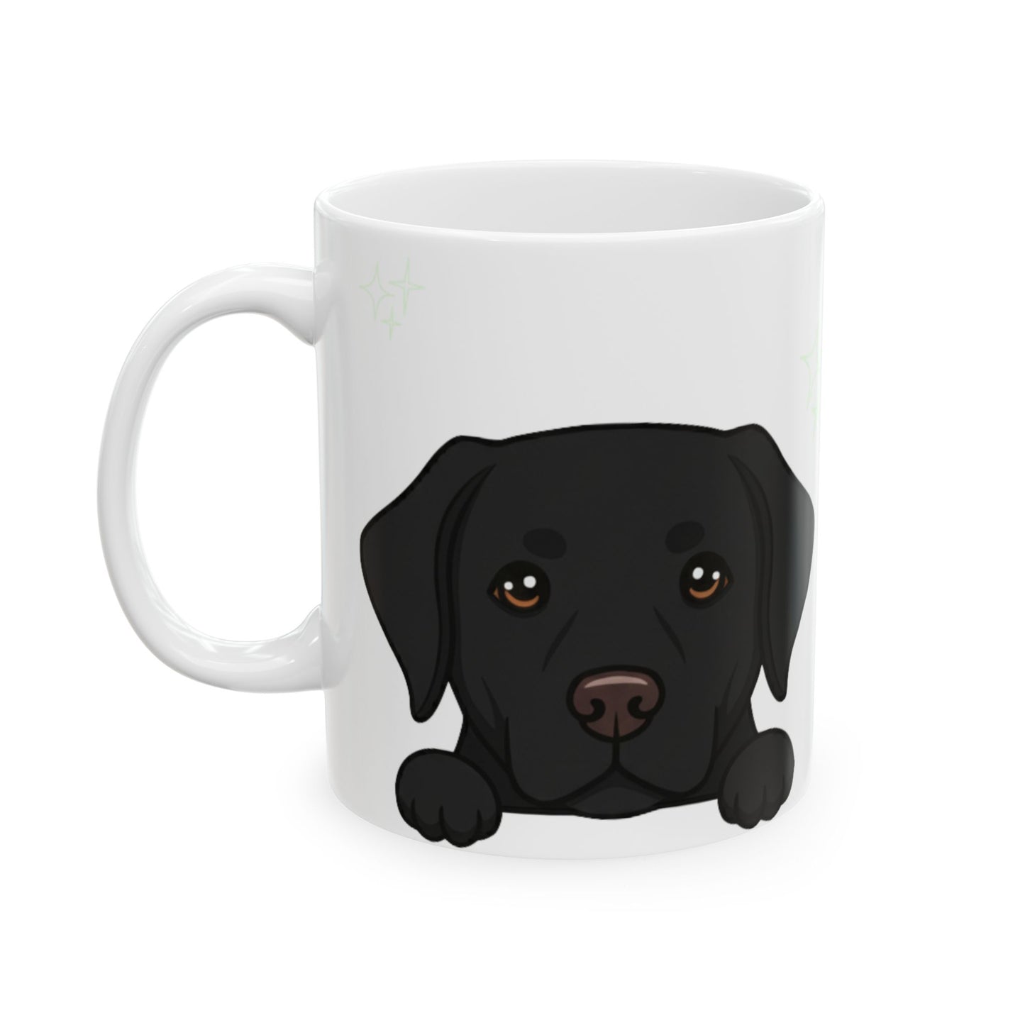 Lab Peek-a-Boo Mug | Best Labrador Retriever Daddy Gift