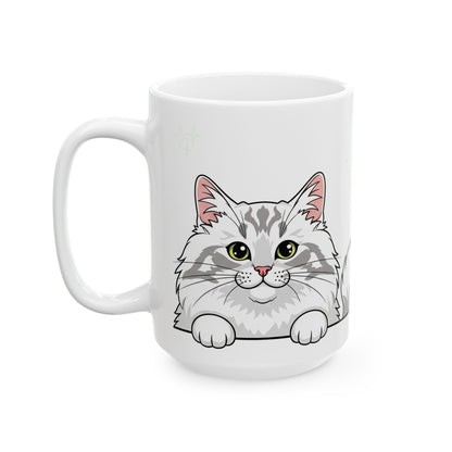 Siberian Peek-a-Boo Mug | Best Siberian Mama Gift