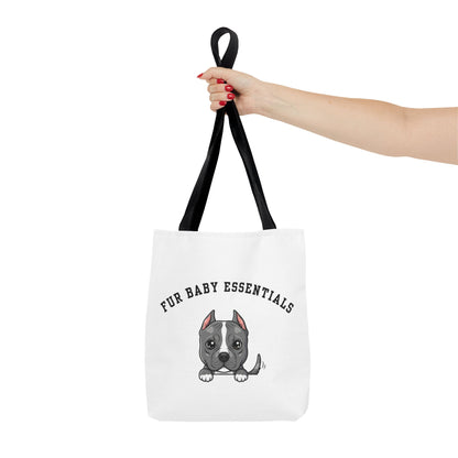 Pitbull FurBaby Tote Bag