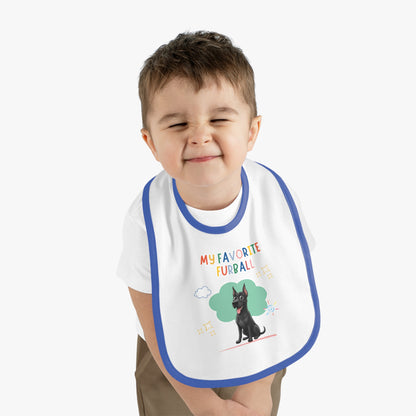 Great Dane Favorite Furball Baby Bib