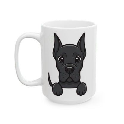 Great Dane Peek-a-Boo Mug | Best Great Dane Mama Gift