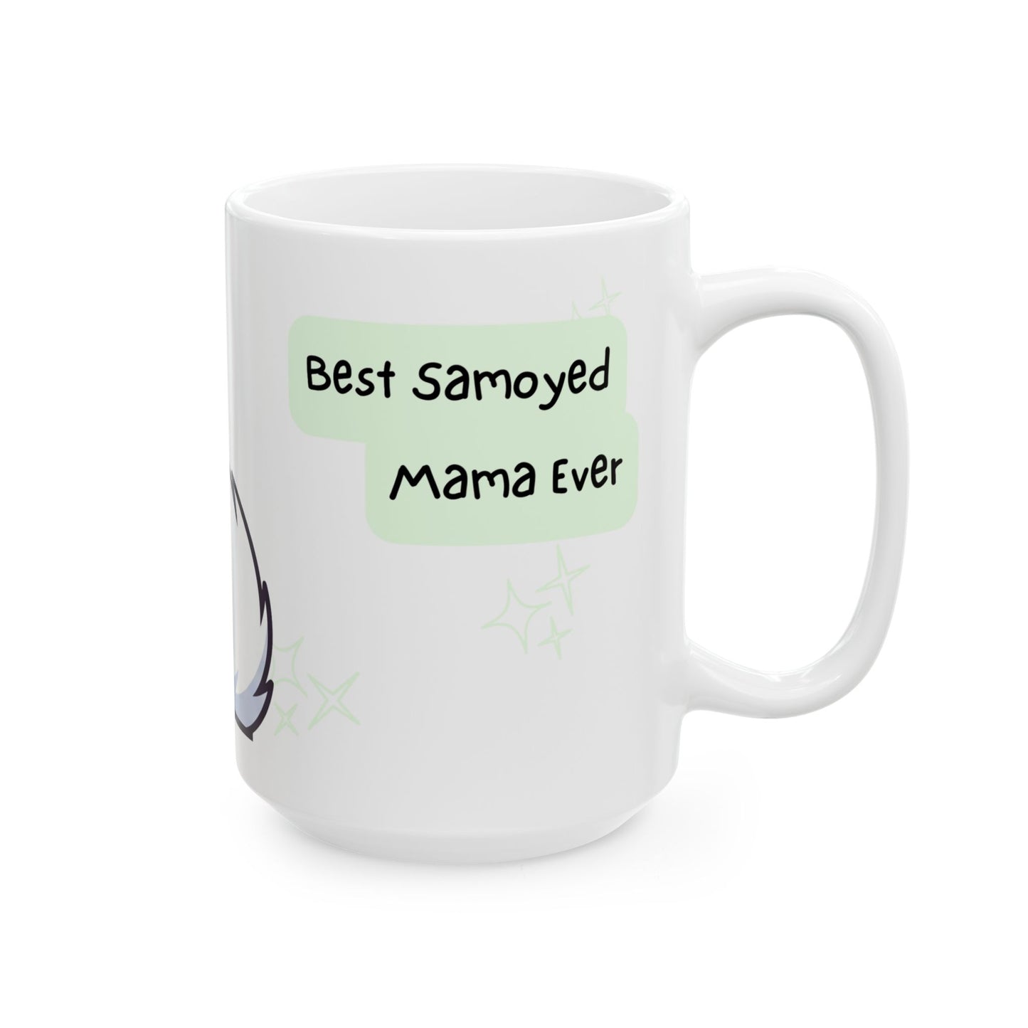 Samoyed Peek-a-Boo Mug | Best Samoyed Mama Gift