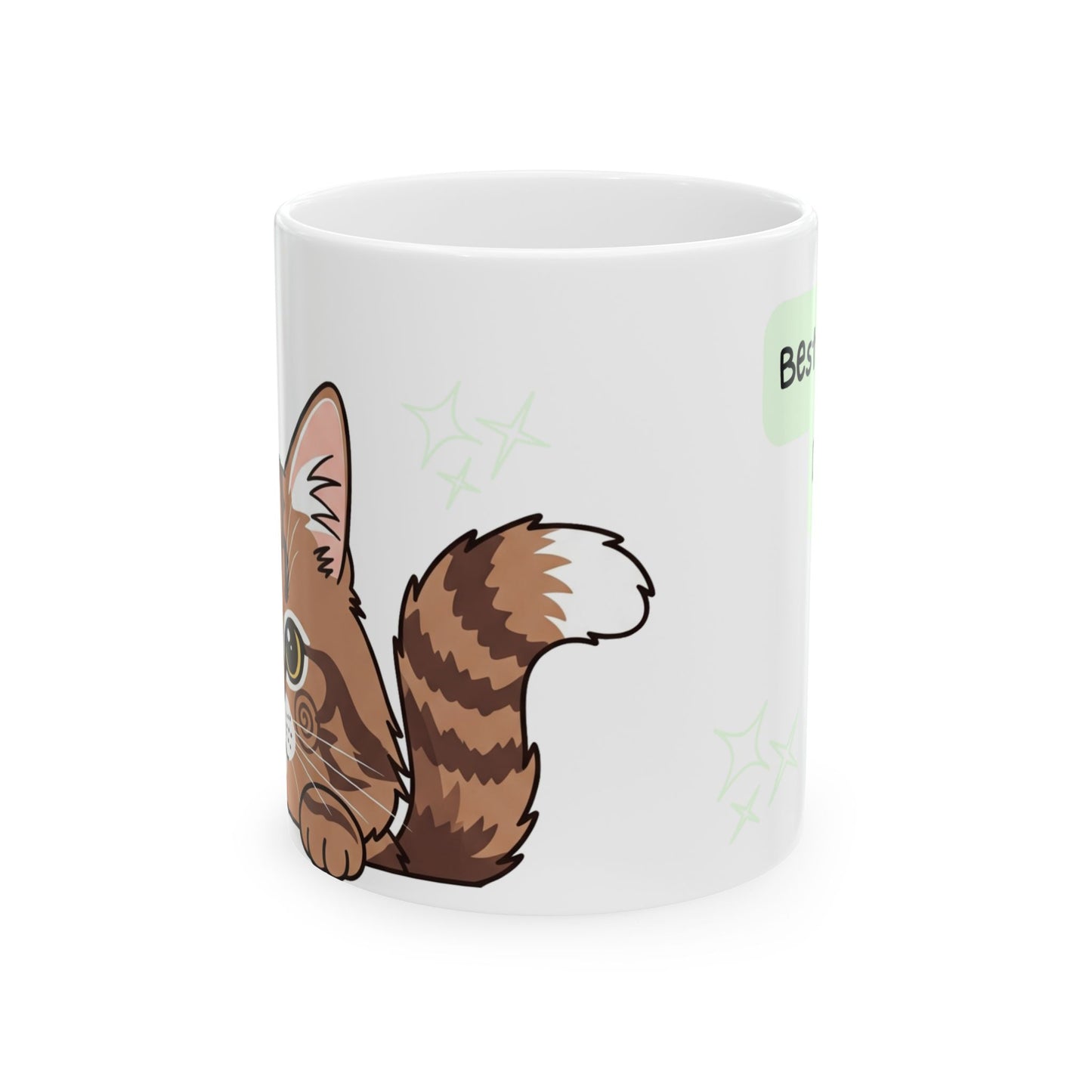Cat Peek-a-Boo Mug | Best Cat Daddy Gift