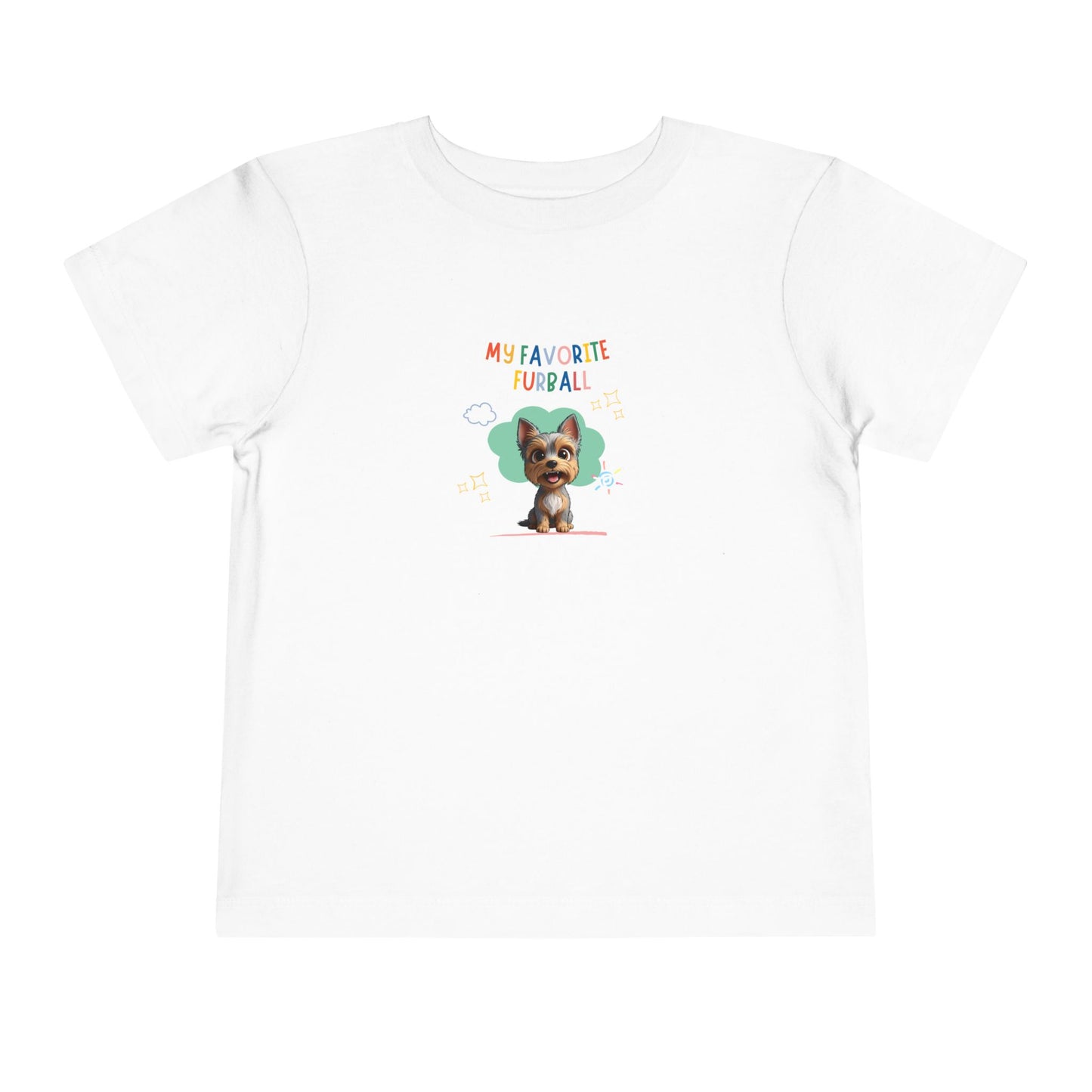 Yorkie Favorite Furball Toddler Tee